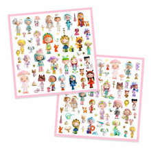 Load image into Gallery viewer, Djeco Tinyly 160 Metallic Stickers

