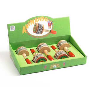Djeco Animambo Mini Cabassa CDU with 5 pieces