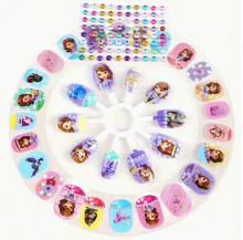 Load image into Gallery viewer, Princess Stick on Nails
