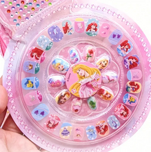 Load image into Gallery viewer, Princess Stick on Nails
