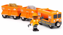 Load image into Gallery viewer, BRIO Gold Cargo Train 6 Pieces 36049
