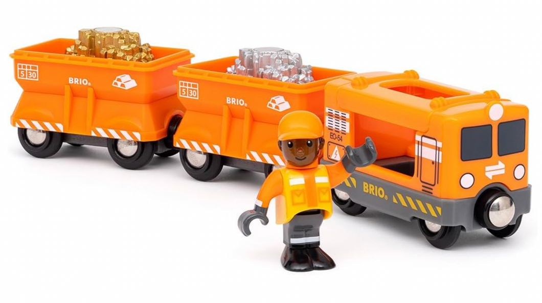 BRIO Gold Cargo Train 6 Pieces 36049