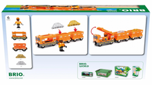 Load image into Gallery viewer, BRIO Gold Cargo Train 6 Pieces 36049
