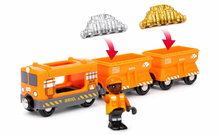 Load image into Gallery viewer, BRIO Gold Cargo Train 6 Pieces 36049
