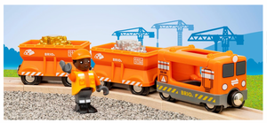 BRIO Gold Cargo Train 6 Pieces 36049