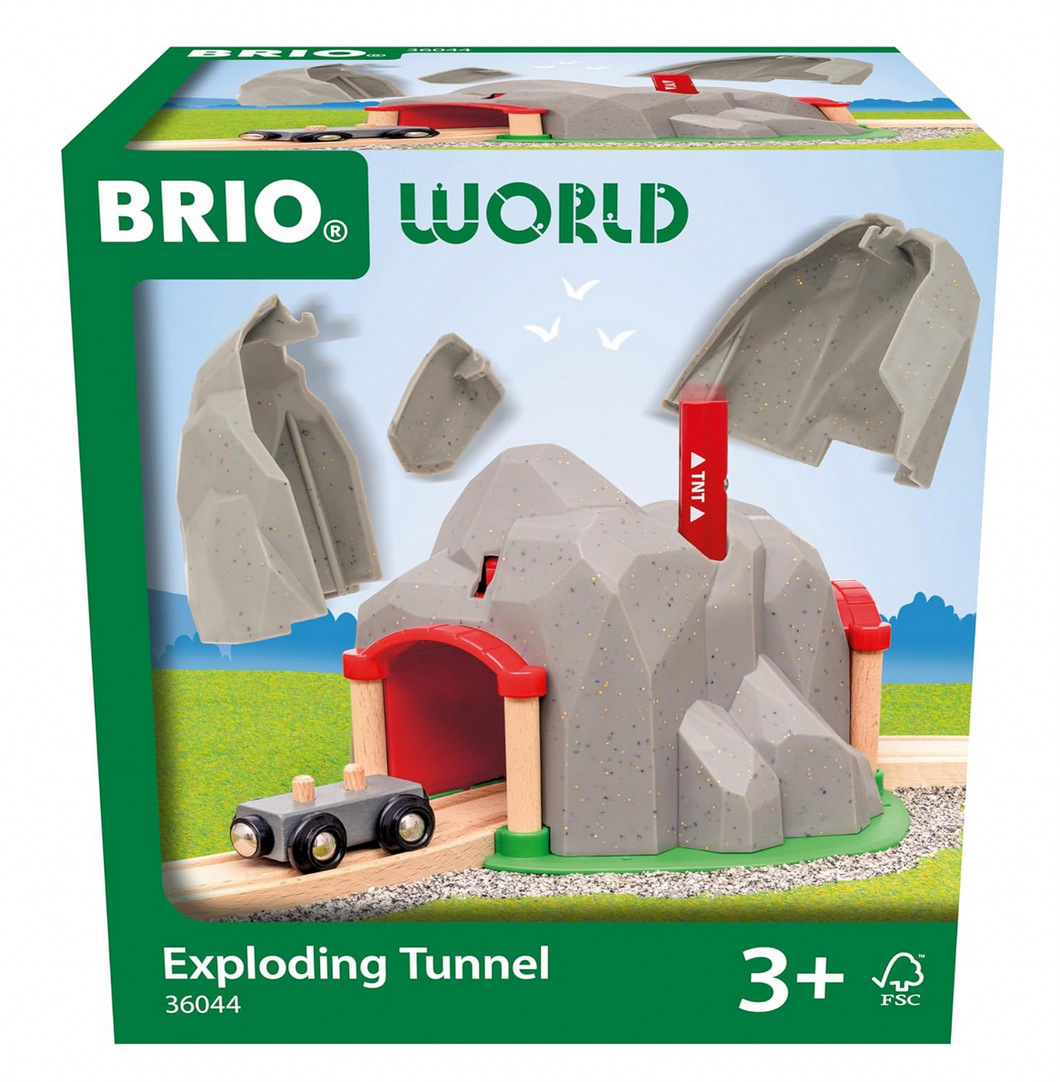 BRIO Exploding Tunnel 36044
