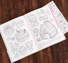Load image into Gallery viewer, Vintage Paper Doll Colouring Book
