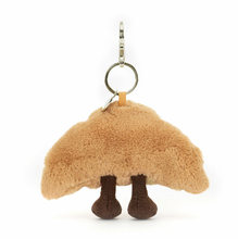 Load image into Gallery viewer, Jellycat Amuseables Croissant Bag Charm
