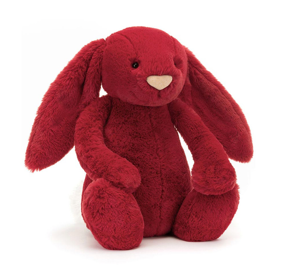 Jellycat Scarlett Luxe Bashful Bunny Medium