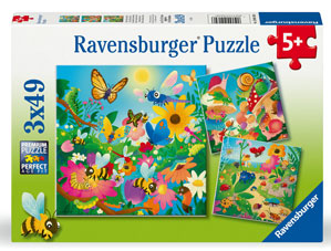 Ravensburger Bugs Bugs Bugs Puzzle 3x49 Pieces