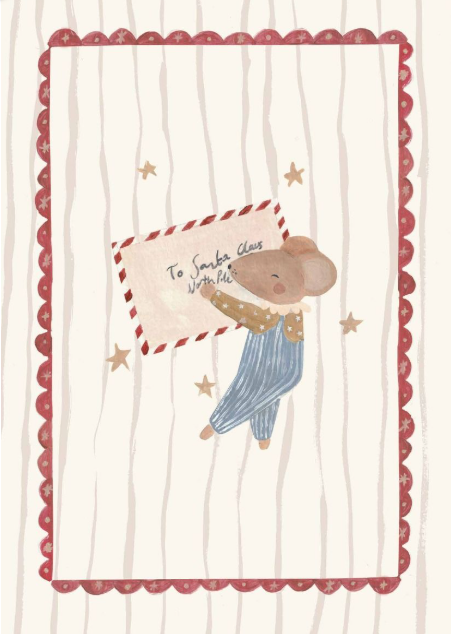 To Santa Claus by Lion & Pear - Card