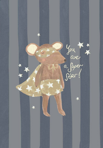 You Are a Super Star by Lion & Pear - Card