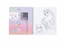 Load image into Gallery viewer, Ylvi Colouring Book Unicorn &amp; Koala
