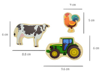 Load image into Gallery viewer, Fridge Friends Aussie Farm Magnets 35 Pieces

