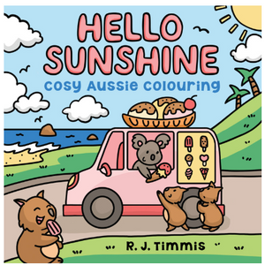 Hello Sunshine - Cosy Aussie Colouring