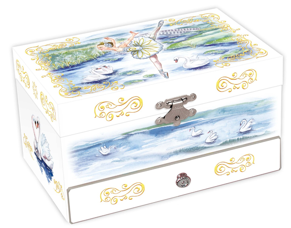 Azurea Ballerina Musical Jewellery Box