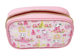 Claris the Chicest Mouse in Paris Cosmetic Pouches