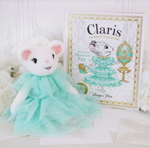 Claris Plush Turquoise Elegante