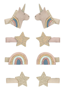 Mimi & Lula Celeste Unicorn Mini Clips