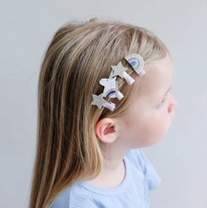 Mimi & Lula Celeste Unicorn Mini Clips