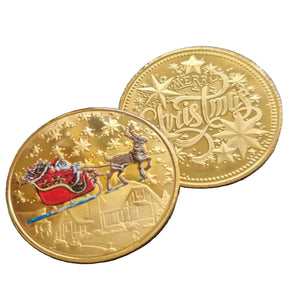 Golden Santa Coin
