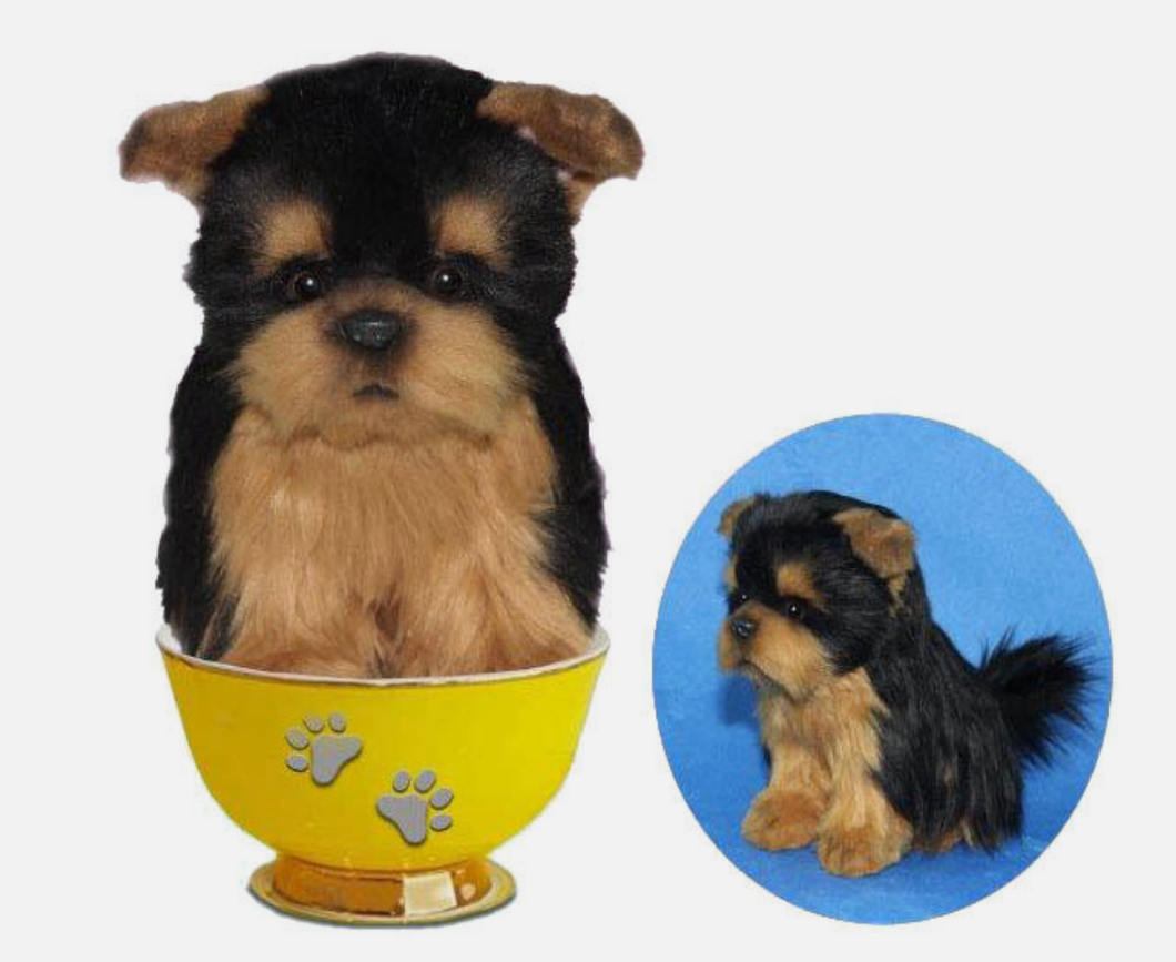 Hansa Torkshire Terrior Tea Cup 15cm