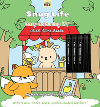 Load image into Gallery viewer, Snug Life Cosy Colouring Kit with Mini Books

