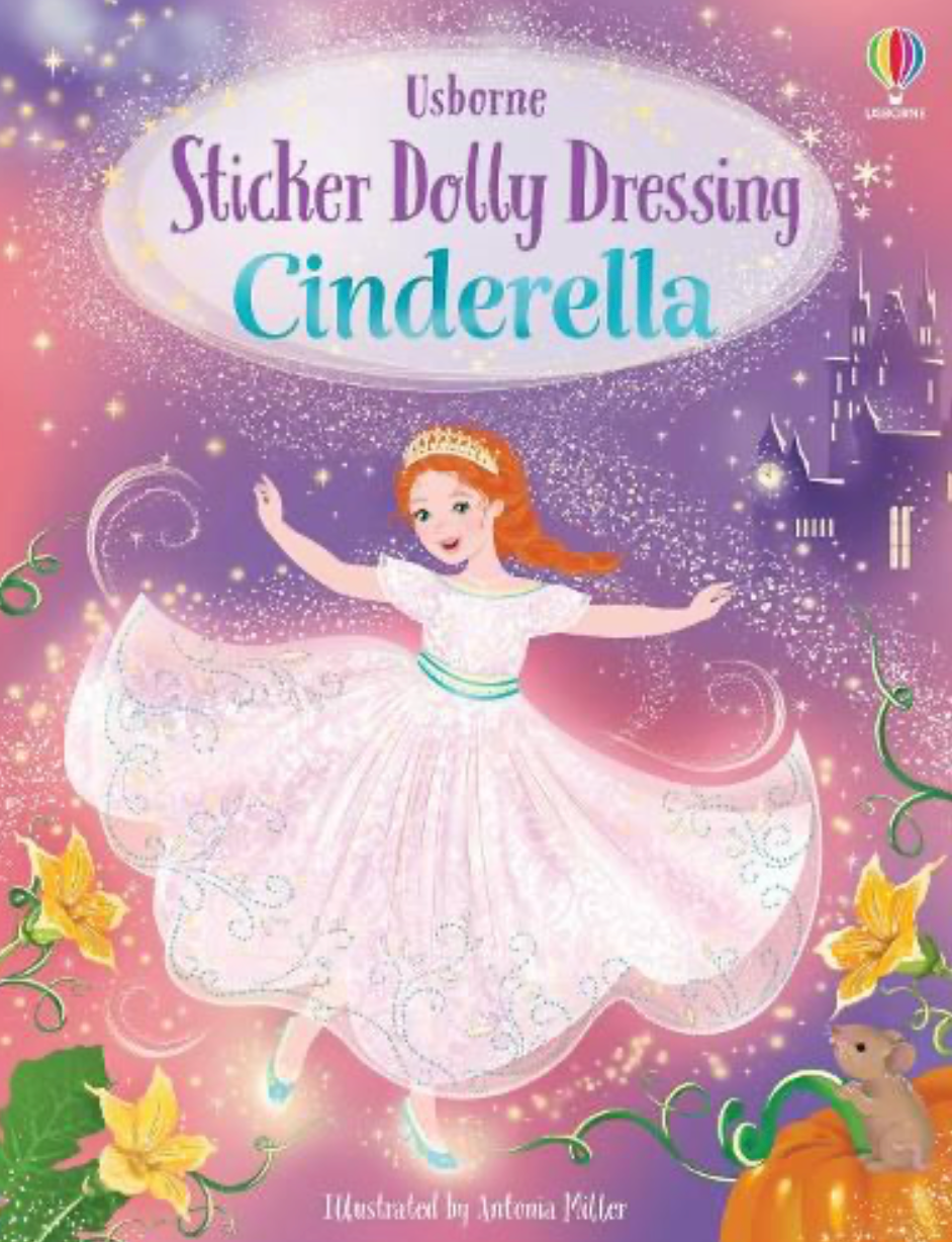 Usborne Sticker Dolly Dressing Cinderella