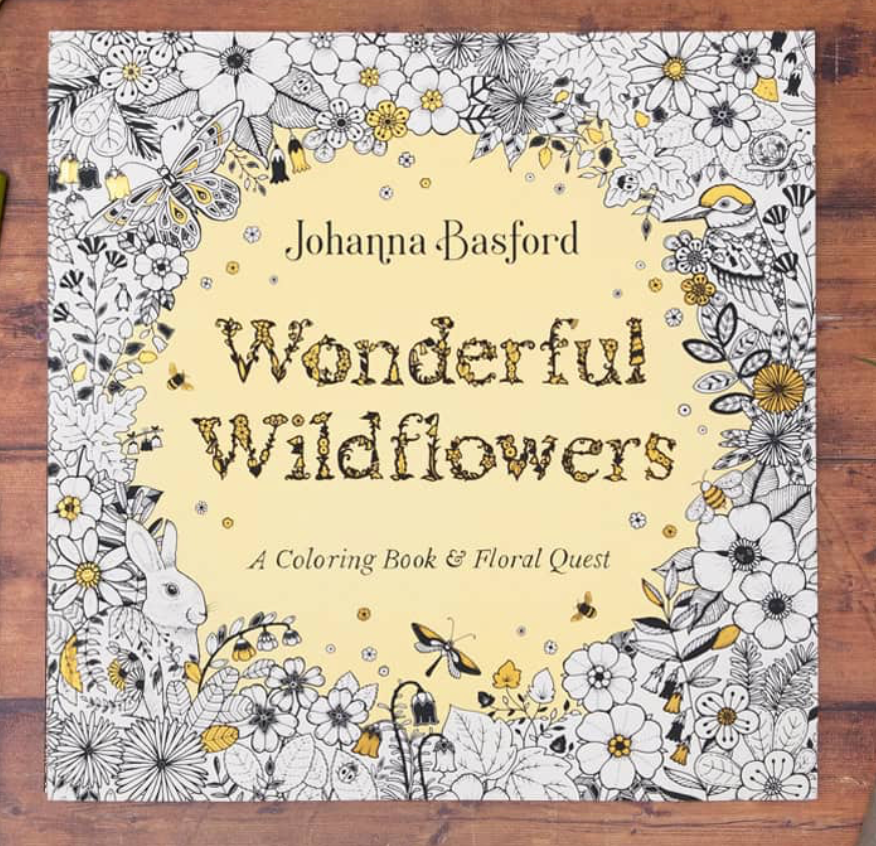 Wonderful Wildflowers: A Colouring Book and Floral Quest