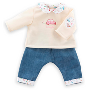 Load image into Gallery viewer, Corolle Weekend in Paris T-Shirt &amp; Jeans 14"
