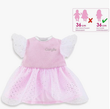 Load image into Gallery viewer, Corolle Pink Sparkling Dress 36cm/14"
