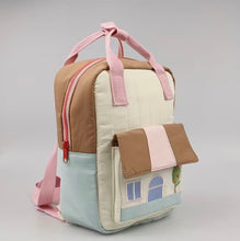 Load image into Gallery viewer, Cute House Backpack
