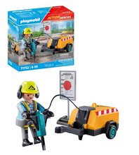 Load image into Gallery viewer, Playmobil Construction Worker 71752
