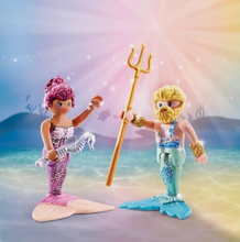 Load image into Gallery viewer, Playmobil Mermaid and Triton 71799

