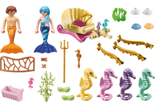 Load image into Gallery viewer, Playmobil Mermaid Seahorse Carriage 71500
