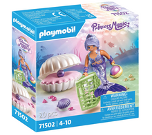 Load image into Gallery viewer, Playmobil Mermaid With Pearl Seashell 71502
