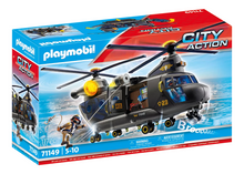 Load image into Gallery viewer, Playmobil Tactical Unit Rescue Aircraft 71149
