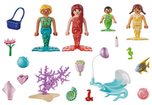 Load image into Gallery viewer, Playmobil Mermaid Family 71469
