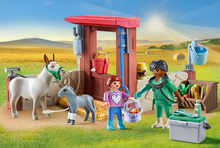 Load image into Gallery viewer, Playmobil Veterinary Mission with Donkeys 71471
