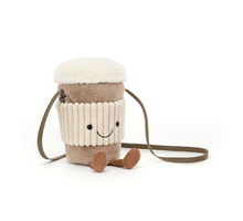 Load image into Gallery viewer, Jellycat Amuseables Coffee to Go Shoulder Bag
