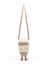 Load image into Gallery viewer, Jellycat Amuseables Coffee to Go Shoulder Bag

