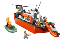 Load image into Gallery viewer, Lego City Coast Guard Rescue Boat &amp; Helicopter 60504

