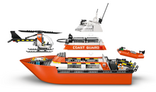 Load image into Gallery viewer, Lego City Coast Guard Rescue Boat &amp; Helicopter 60504

