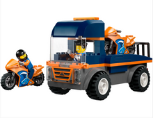 Load image into Gallery viewer, Lego City Motorcycle Transporter 60491

