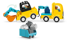 Load image into Gallery viewer, Lego Duplo 3 in 1 Construction Vehicles 10475
