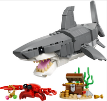 Load image into Gallery viewer, Lego Creator Fierce Shark with a Treasure Chest 31381
