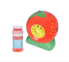 Load image into Gallery viewer, Maxx Bubbles Fruit Bubble Blowing Machine Asssorted Designs
