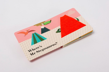 Load image into Gallery viewer, Where’s Mrs T-Rex Buggy Book - Felt Flaps
