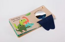 Load image into Gallery viewer, Where’s Mrs T-Rex Buggy Book - Felt Flaps
