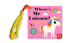 Load image into Gallery viewer, Where’s Mr Unicorn Buggy Book - Felt Flaps
